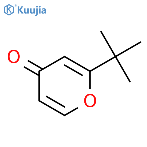 2-tert-butyl-4H-pyran-4-one structure