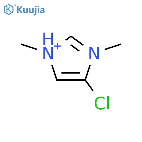 4-chloro-1,3-dimethylimidazol-1-ium;bromide structure