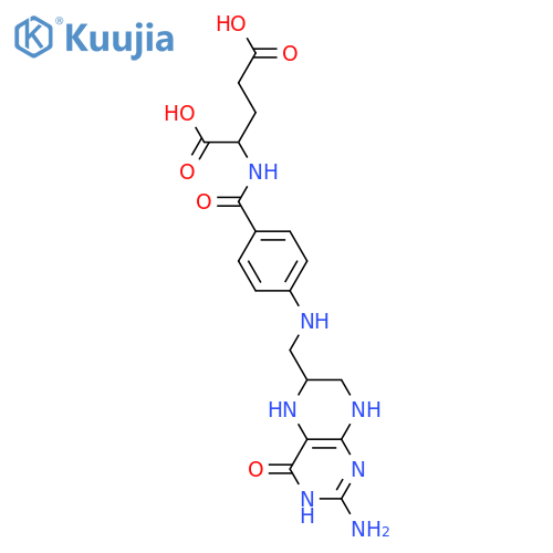 5,6,7,8-Tetrahydrofolic acid; (6R)-form structure