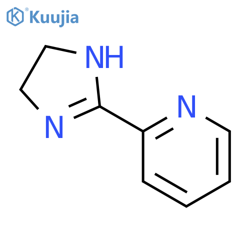 2-(4,5-Dihydro-1H-imidazol-2-yl)pyridine structure
