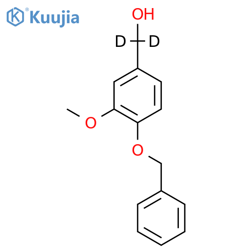4-(Benzyloxy)-3-methoxy-benzyl Alcohol-d2 structure