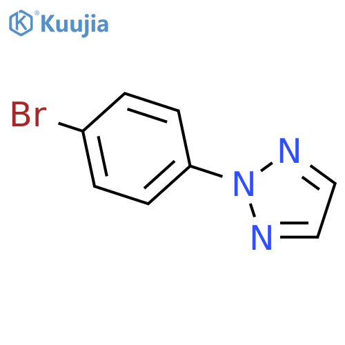2-(4-Bromophenyl)-2H-1,2,3-triazole structure