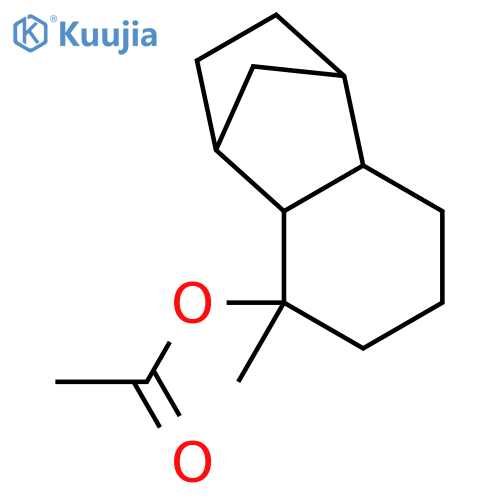 1,4-Methanonaphthalen-5-ol,decahydro-5-methyl-, acetate (9CI) structure
