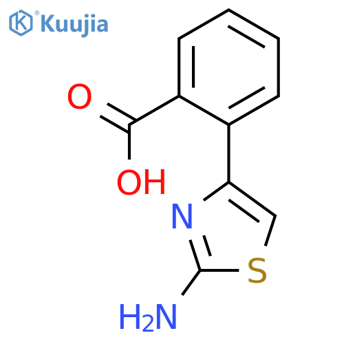 2-(2-Amino-thiazol-4-yl)-benzoic acid structure
