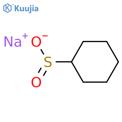 Cyclohexanesulfinic acid, sodium salt structure