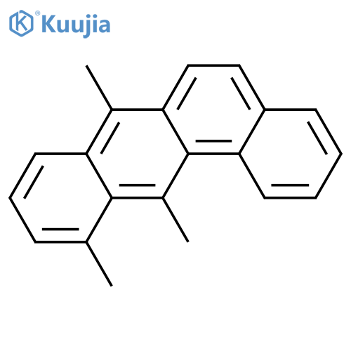 Benz[a]anthracene,7,11,12-trimethyl- structure