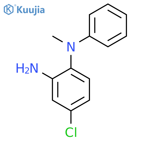 4-Chloro-N1-methyl-N1-phenylbenzene-1,2-diamine structure