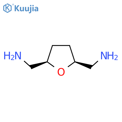 [(2S,5R)-5-(Aminomethyl)oxolan-2-yl]methanamine structure