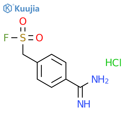 4-Amidinophenylmethanesulphonyl fluoride HCl structure