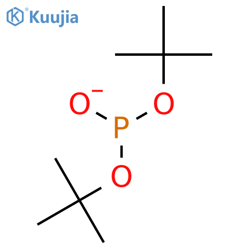 Phosphorous acid, bis(1,1-dimethylethyl) ester structure