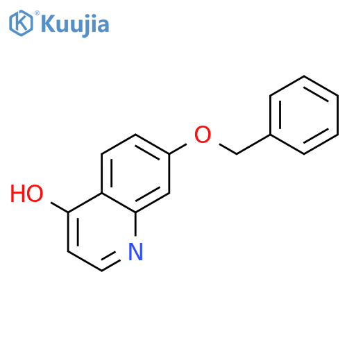 7-(Benzyloxy)quinolin-4-ol structure