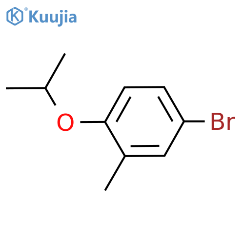 4-Bromo-1-isopropoxy-2-methylbenzene structure