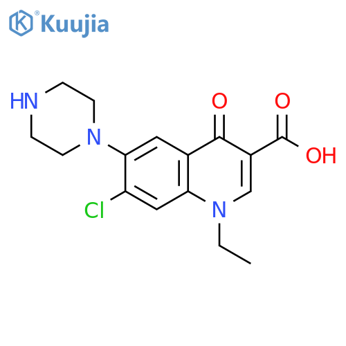 Norfloxacin EP Impurity E structure