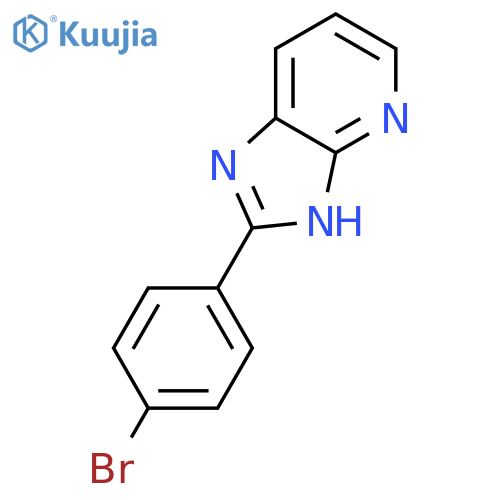 2-(4-Bromophenyl)-3H-imidazo4,5-bpyridine structure