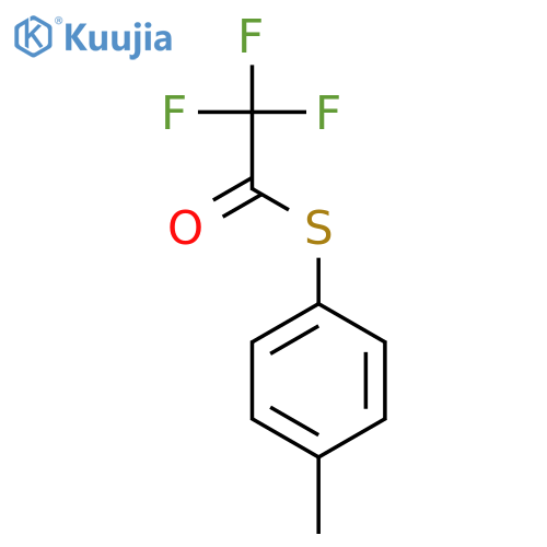 S-(Trifluoroacetyl)-4-mercaptotoluene structure