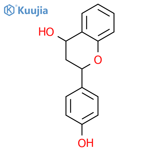 2-(4-hydroxyphenyl)-3,4-dihydro-2H-chromen-4-ol structure
