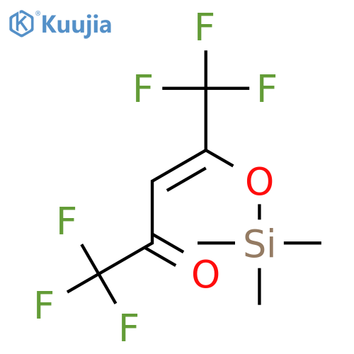 3-Penten-2-one,1,1,1,5,5,5-hexafluoro-4-[(trimethylsilyl)oxy]-, (3Z)- structure