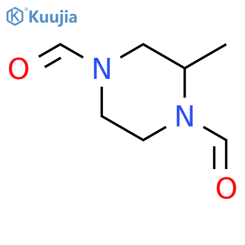2-Methylpiperazine-1,4-dicarbaldehyde structure