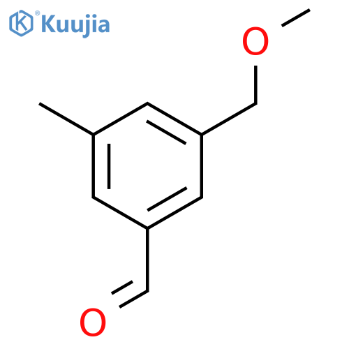 3-(Methoxymethyl)-5-methylbenzaldehyde structure