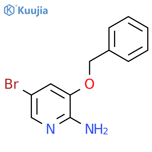 3-(Benzyloxy)-5-bromopyridin-2-amine structure