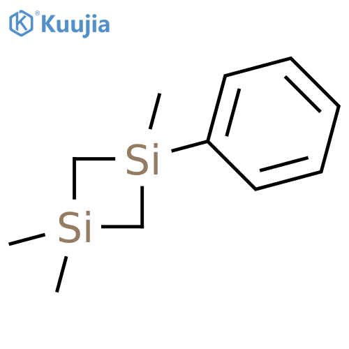 1,3-Disilacyclobutane, 1,1,3-trimethyl-3-phenyl- structure