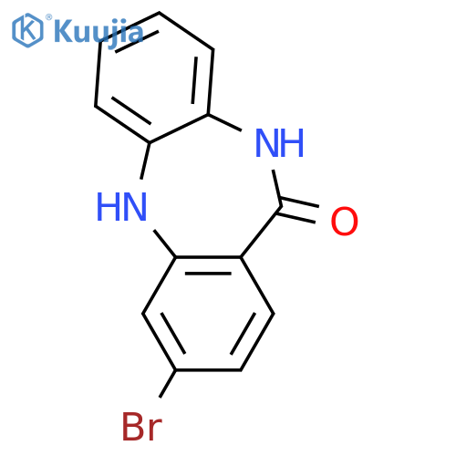 3-Bromo-5H-dibenzo[b,e][1,4]diazepin-11(10H)-one structure