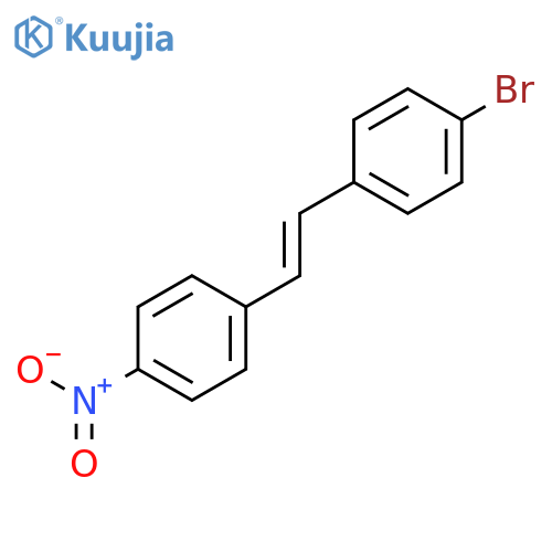 Benzene, 1-bromo-4-[2-(4-nitrophenyl)ethenyl]- structure