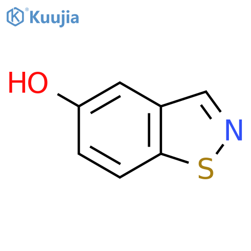 1,2-Benzisothiazol-5-ol structure