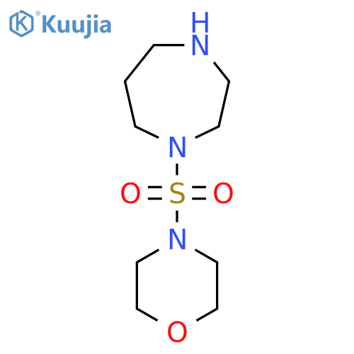 1-(4-Morpholinylsulfonyl)-1,4-diazepane structure