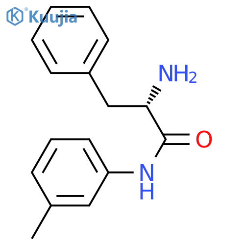 (S)-2-Amino-3-phenyl-n-m-tolylpropanamide structure