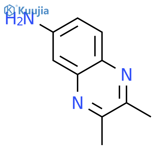 2,3-Dimethylquinoxalin-6-amine structure