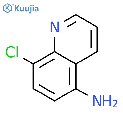 8-chloroquinolin-5-amine structure