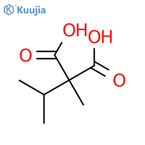2-methyl-2-(propan-2-yl)propanedioic acid structure