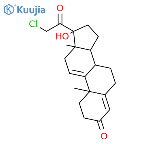 21-Desacetoxy-21-Chloro Anecortave structure