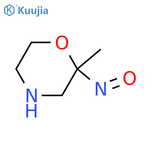 2-methyl-4-nitrosomorpholine structure
