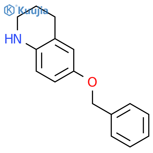 6-(benzyloxy)-1,2,3,4-tetrahydroquinoline structure