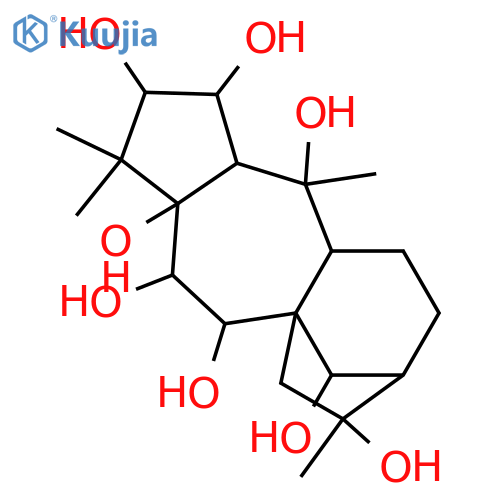 2,3,5,6,7,10,14,16-Grayanotoxaneoctol; (1α,2α,3β,5β,6β,7α,10α,14β,16α)-form structure