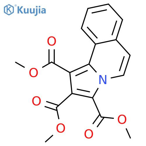 1,2,3-trimethyl pyrrolo2,1-aisoquinoline-1,2,3-tricarboxylate structure