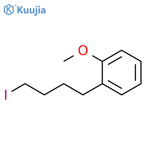 1-(4-Iodobutyl)-2-methoxybenzene structure