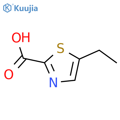 2-Thiazolecarboxylicacid, 5-ethyl- structure