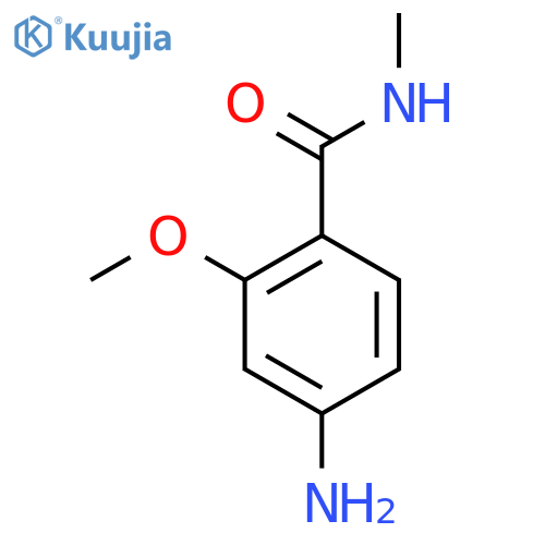 Benzamide, 4-amino-2-methoxy-N-methyl- structure