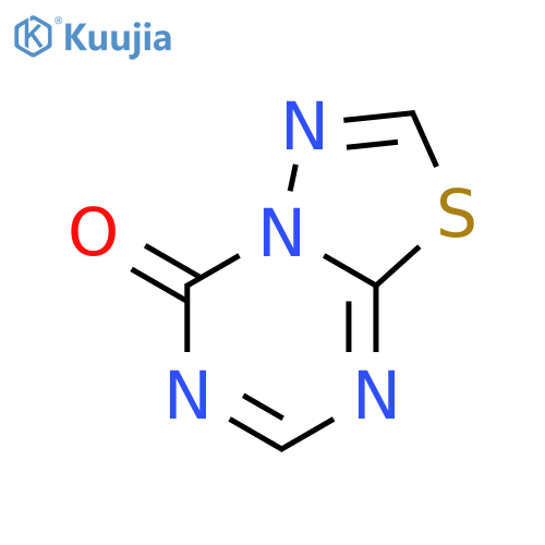 5H-1,3,4-Thiadiazolo(3,2-a)(1,3,5)triazin-5-one structure