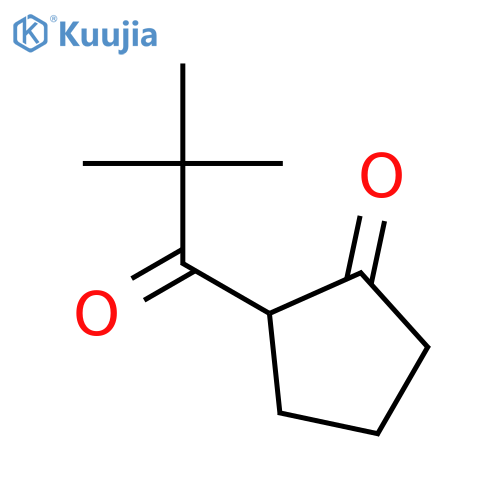 2-(2,2-dimethylpropanoyl)cyclopentan-1-one structure