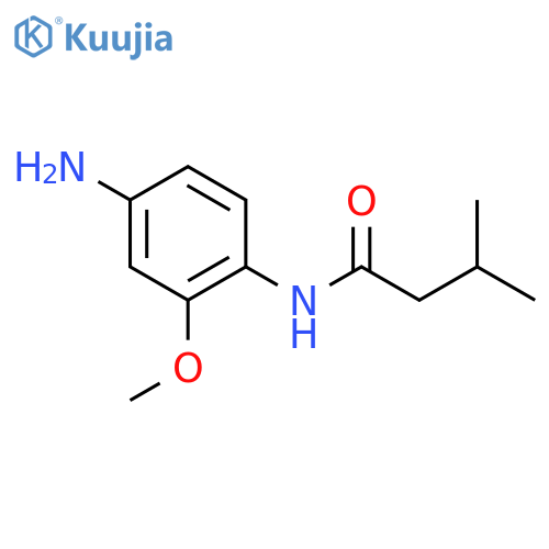 N-(4-Amino-2-methoxyphenyl)-3-methylbutanamide Hydrochloride structure