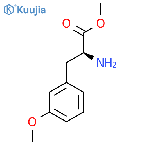 L-Phenylalanine, 3-methoxy-, methyl ester structure