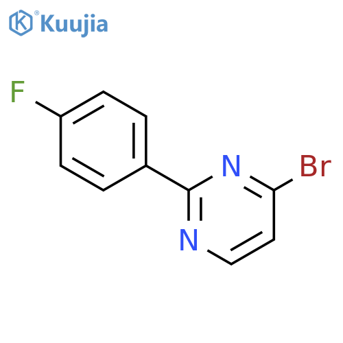 4-Bromo-2-(4-fluorophenyl)pyrimidine structure