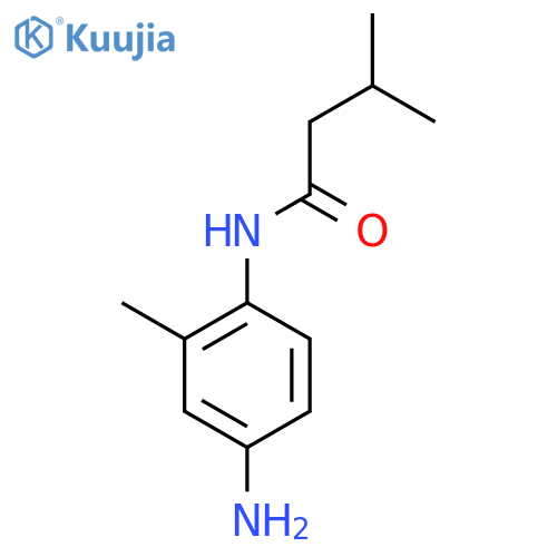 N-(4-Amino-2-methylphenyl)-3-methylbutanamide structure