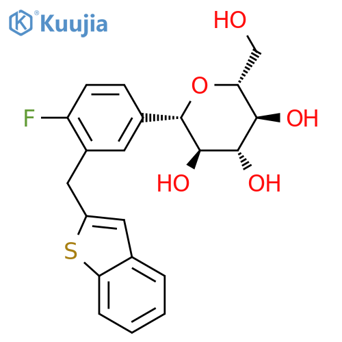 Ipragliflozin structure