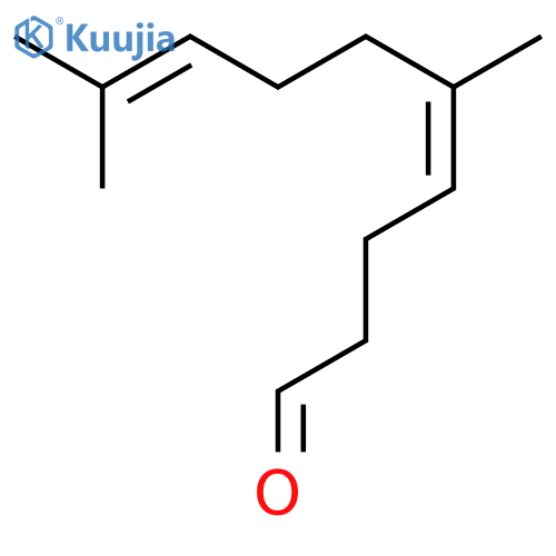 4,8-Decadienal,5,9-dimethyl- structure