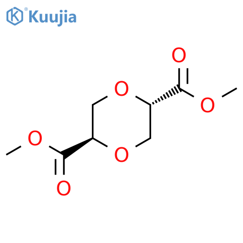 2,5-dimethyl (2R,5S)-1,4-dioxane-2,5-dicarboxylate, trans structure